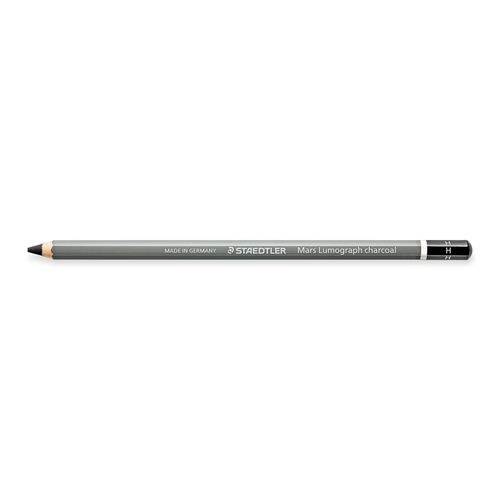 Staedtler Mars Lumograph Charcoal Pencils 100C Hard Box 12