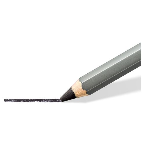 Staedtler Mars Lumograph Charcoal Pencils 100C Medium Box 12