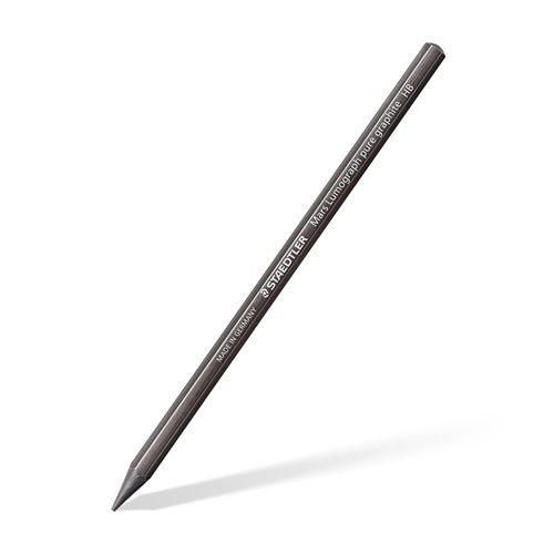 Staedtler Mars Lumograph Pencil 100 Pure Graphite Assorted Grades Tin 6