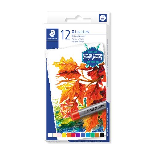 Staedtler Oil Pastels Assorted Colours Box 12