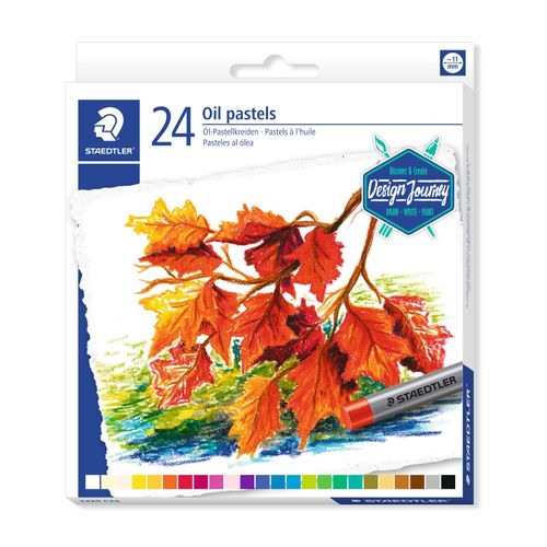 Staedtler Oil Pastels Assorted Colours Box 24