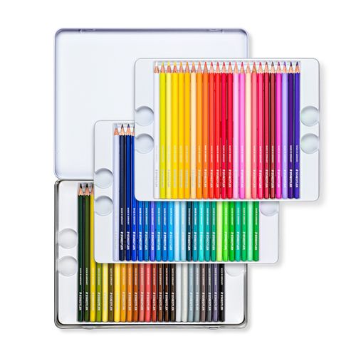 Staedtler Coloured Pencils Assorted Colours Tin 72