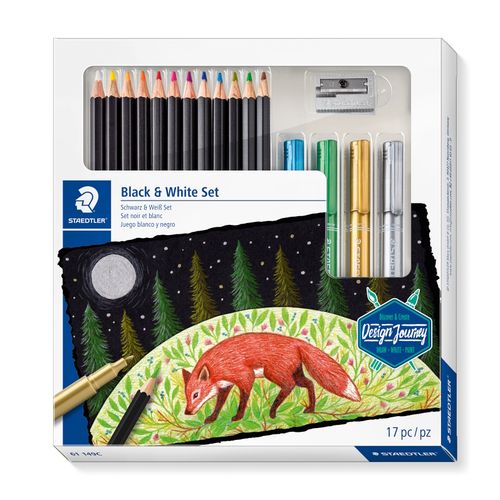Staedtler Design Journey Black & White Set