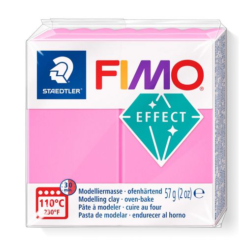 Fimo Effect Modelling Clay Neon Fuchsia 57gm