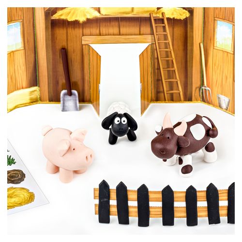 Fimo Kids Form and Play Modelling Clay Farm 4x42gm