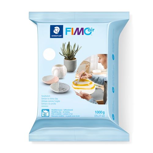 Fimo Air Basic Modelling Clay White 1kg