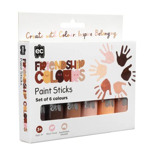 EC Paint Sticks Friendship Colours Pack 6