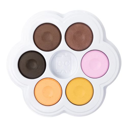 EC Friendship Colours Watercolour Paint Pallet 6