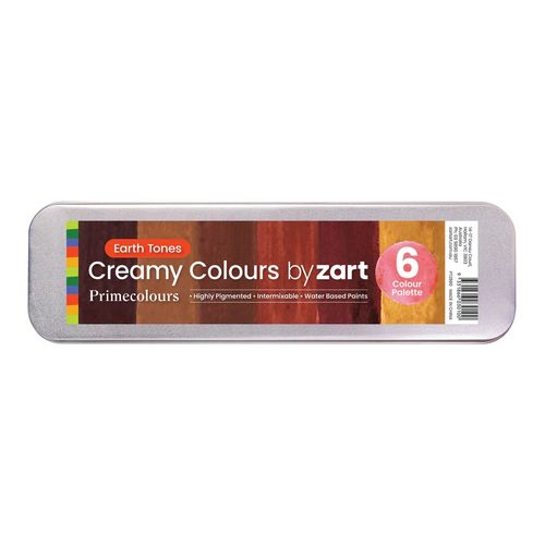 Zart Creamy Colours Watercolour Earth Tones Set 6