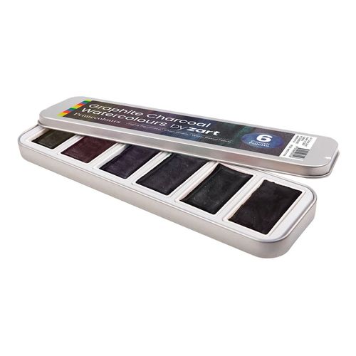 Zart Watercolour Graphite Charcoal Set 6