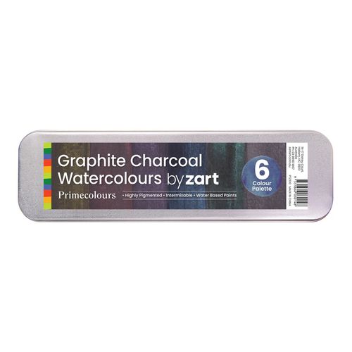 Zart Watercolour Graphite Charcoal Set 6