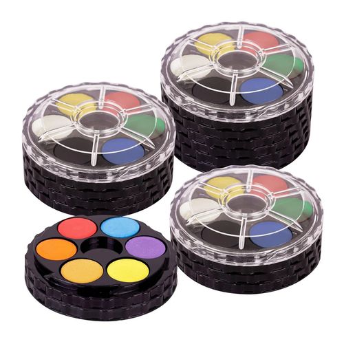 The Creative School Supply Company Watercolour Paint Discs Set 24