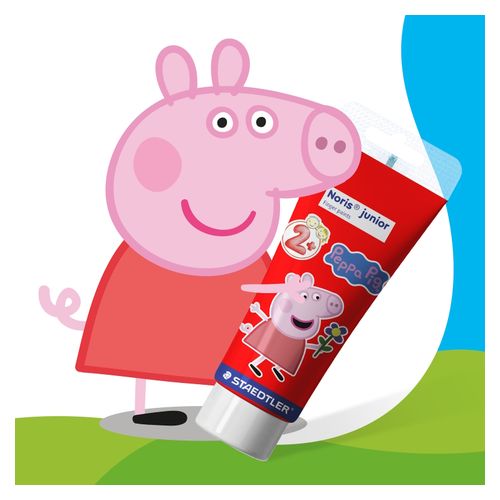 Staedtler Peppa Pig Noris Junior Finger Paint 75ml Pack of 4
