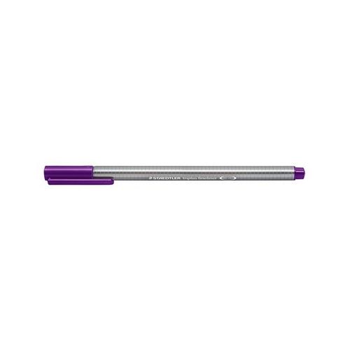 Staedtler Triplus 334 Superfine Point Pens - 0.3 Mm Mauve Fine Liners (Pack Of 10) - View #10