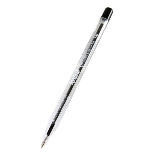Artline Smoove Ballpoint Pen Medium Black Box 12