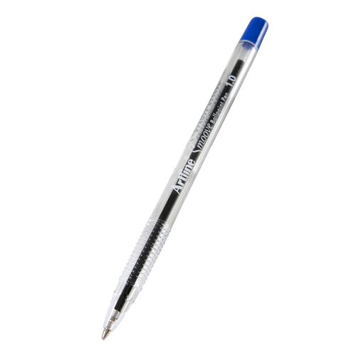 Artline Smoove Ballpoint Pen Medium Blue Box 12