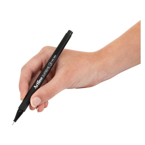 Artline Supreme Fineliner 0.4mm Black Box 12