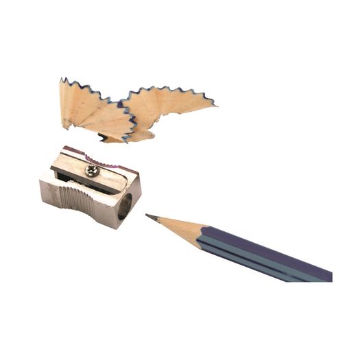 Marbig Pencil Sharpener 1-Hole Metal Wedge