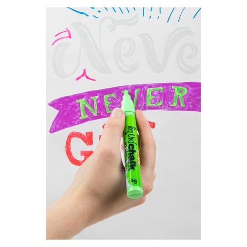 Texta Liquid Chalk Marker Dry Wipe Green 4mm - Sold Each (12 per Box)