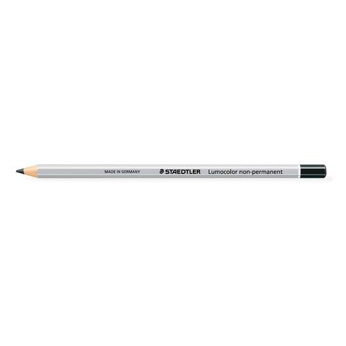 Staedtler Lumocolor Non-Permanent Omnichrom Pencil Black Box 12