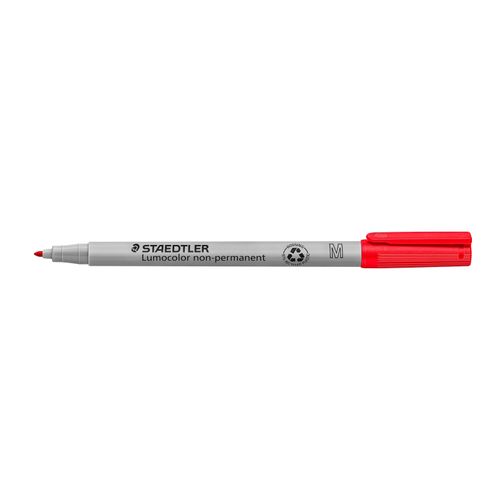 Staedtler Lumocolor Non Permanent Medium Marker 315 Red Box 10