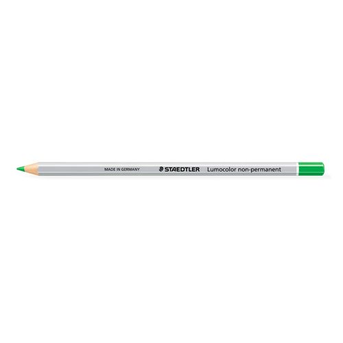Staedtler Lumocolor Non-Permanent Omnichrom Pencil Green Box 12