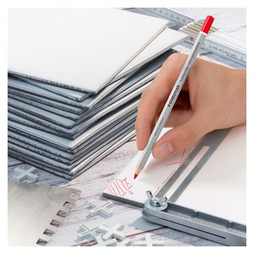 Staedtler Lumocolor Non-Permanent Omnichrom Pencil Yellow Box 12