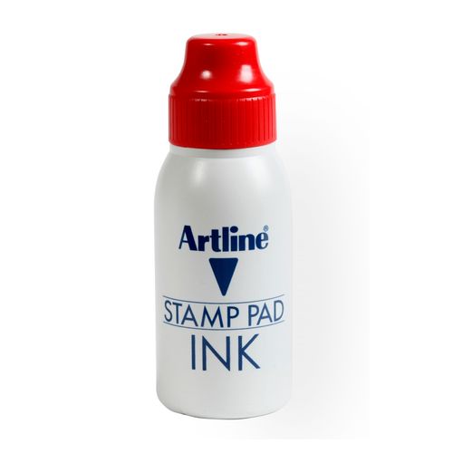 Artline Stamp Pad Ink 50cc Red