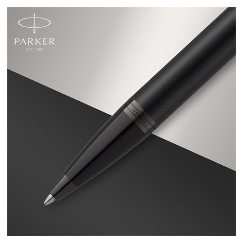 Parker Ballpoint Pen IM Achromatic Black Barrel Black Trim Black Ink