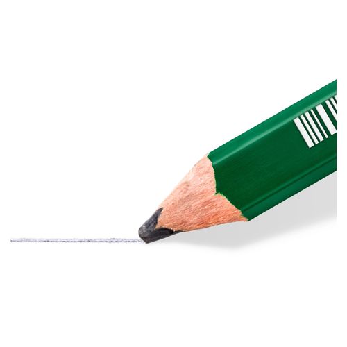 Staedtler Carpenters Pencil 6H Green Lacquer Box 12