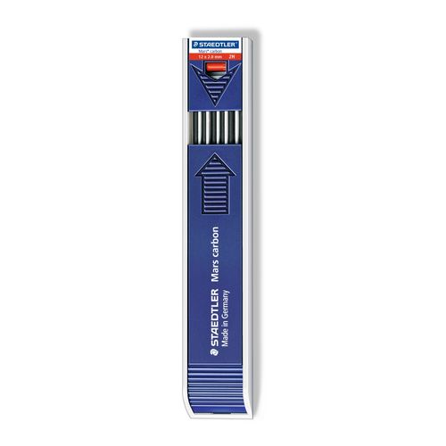 Staedtler Mars Carbon Leads 2mm 2H 200-2H Pack 12