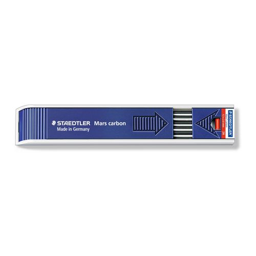 Staedtler Mars Carbon Leads 2mm 2H 200-2H Pack 12