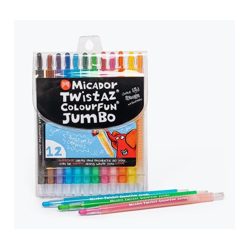 Micador Crayon Twistaz CRM700 Jumbo Pk12