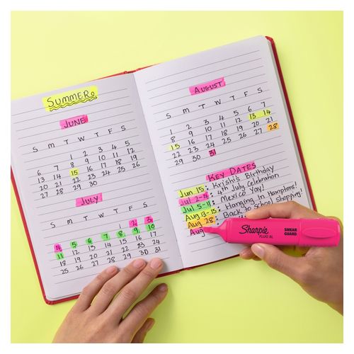 Sharpie Fluo XL Highlighters Assorted Pack 4