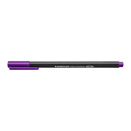 Staedtler Triplus 334 Fineliner Pen Violet Box 10