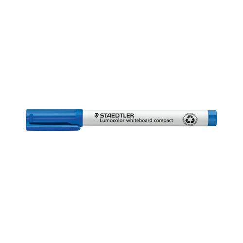 Staedtler Lumocolor 341 Whiteboard Marker Bullet Blue Box 10