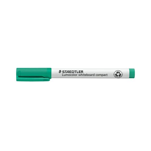 Staedtler Lumocolor 341 Whiteboard Marker Bullet Green Box 10