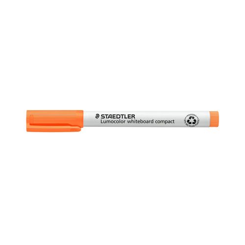 Staedtler Lumocolor 341 Whiteboard Marker Bullet Orange Box 10
