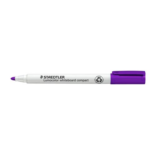 Staedtler Lumocolor 341 Whiteboard Marker Bullet Purple Box 10