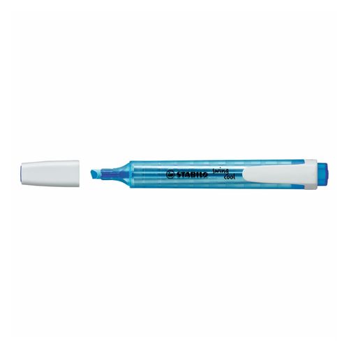 Stabilo Swing Cool Highlighter Blue Box 10
