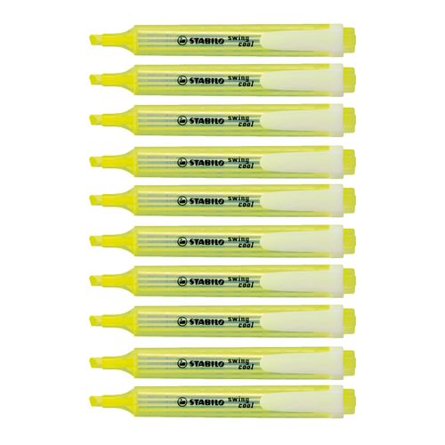 Stabilo Swing Cool Highlighter Yellow Box 10