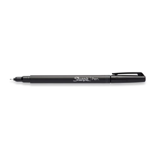 Sharpie Fineliner Marker 0.8mm Black Box 12