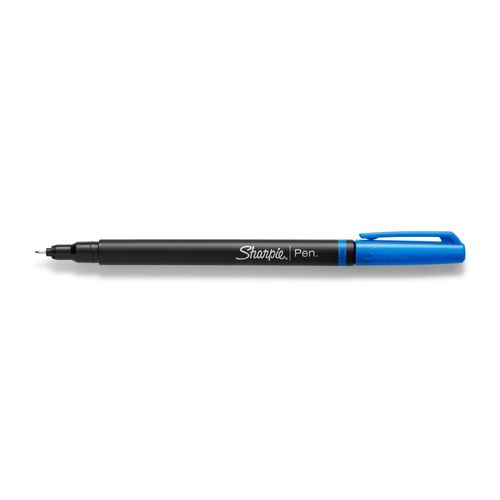 Sharpie Fineliner Marker 0.8mm Blue Box 12