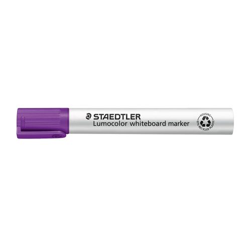 Staedtler Lumocolor 351 Whiteboard Marker Bullet Purple - Sold Each (10 per box)