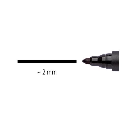 Staedtler 352 Permanent Marker Bullet Orange Box 10