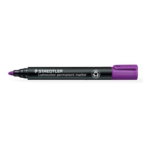 Staedtler 352 Permanent Marker Bullet Violet Box 10