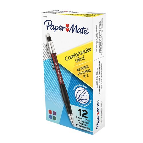Paper Mate Comfortmate Mechanical Pencil 0.7mm Assorted Each